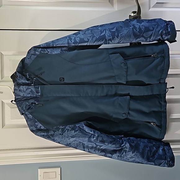 Rip Curl winter jacket color  blue size large - Picture 1 of 10